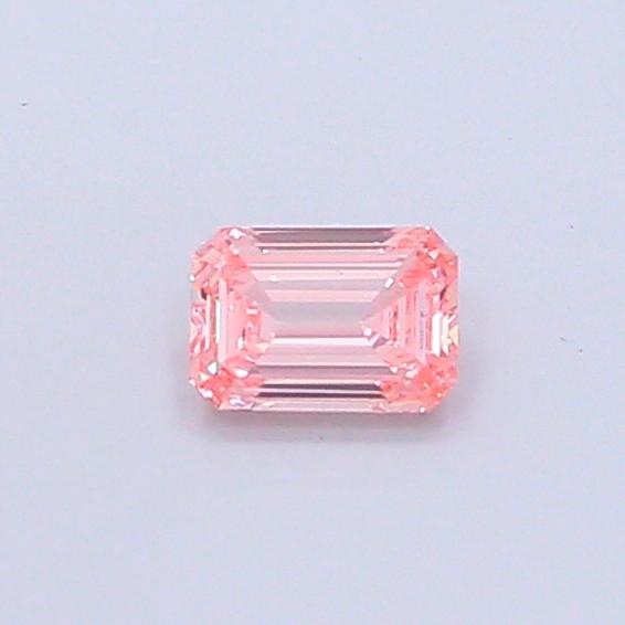 0.96 Ct. Fancy Vivid Pink Emerald Lab Grown Diamond