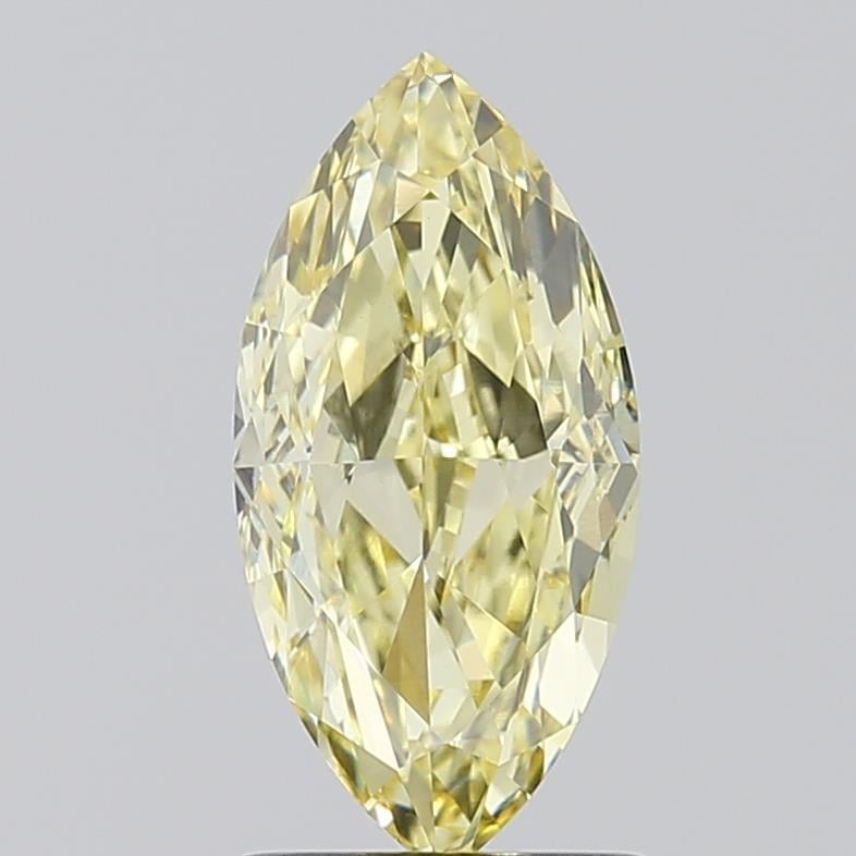 1.56 Ct. Fancy Yellow Marquise Lab Grown Diamond