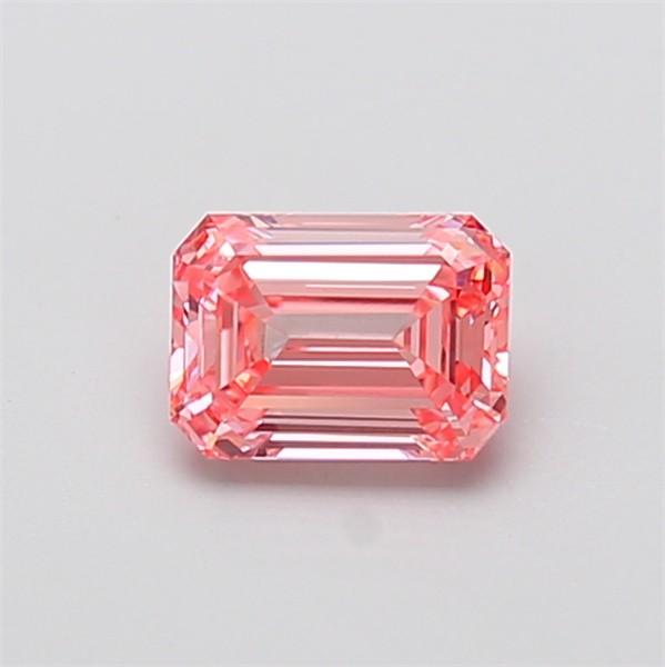 1.00 Ct. Fancy Vivid Pink Emerald Lab Grown Diamond