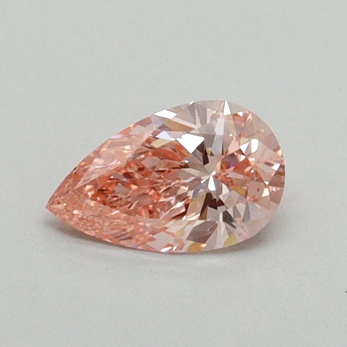 0.37 Ct. Fancy Vivid Pink Pear Lab Grown Diamond