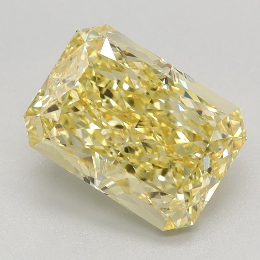 2.24 Ct. Fancy Intense Yellow Radiant Lab Grown Diamond