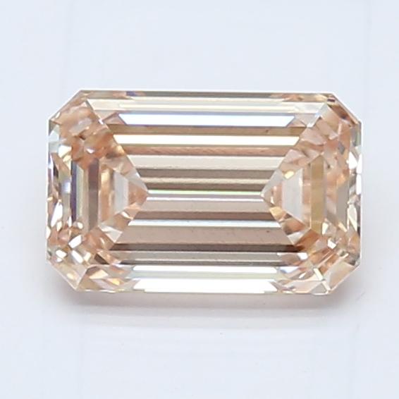 1.13 Ct. Fancy Brown Pink Emerald Lab Grown Diamond