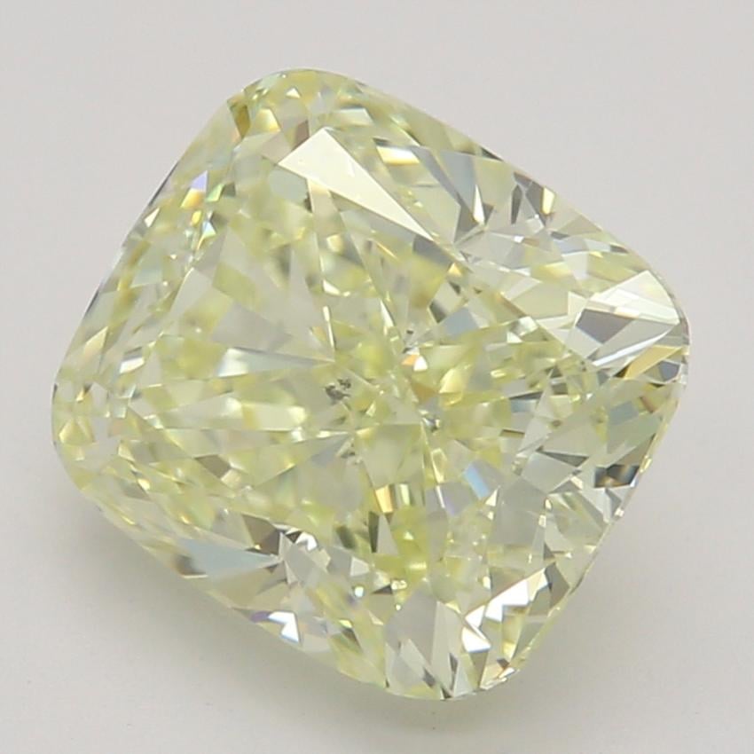 1.51 Ct. Fancy Light Yellow Cushion Diamond