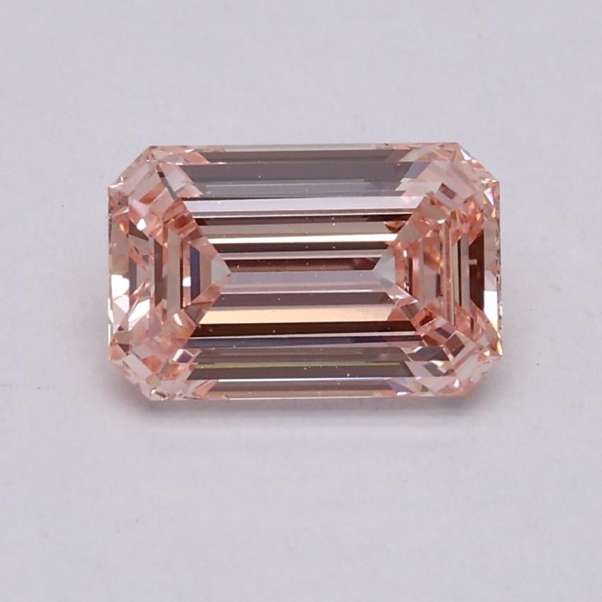 1.03 Ct. Fancy Pink Emerald Lab Grown Diamond