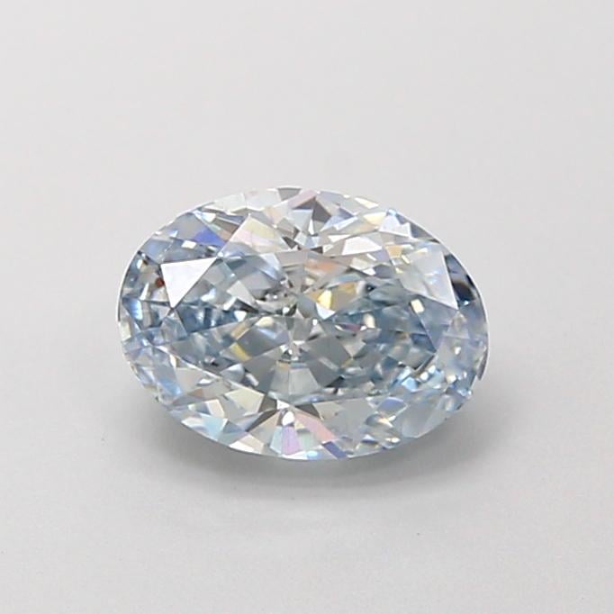 1.25 Ct. Fancy Blue Oval Lab Grown Diamond