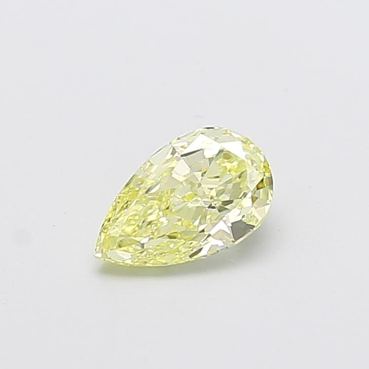 1.01 Ct. Fancy Yellow Pear Lab Grown Diamond