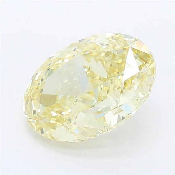 2.13 Ct. Fancy Intense Yellow Oval Lab Grown Diamond