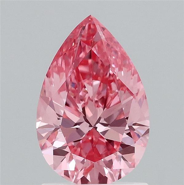 1.50 Ct. Fancy Vivid Pink Pear Lab Grown Diamond