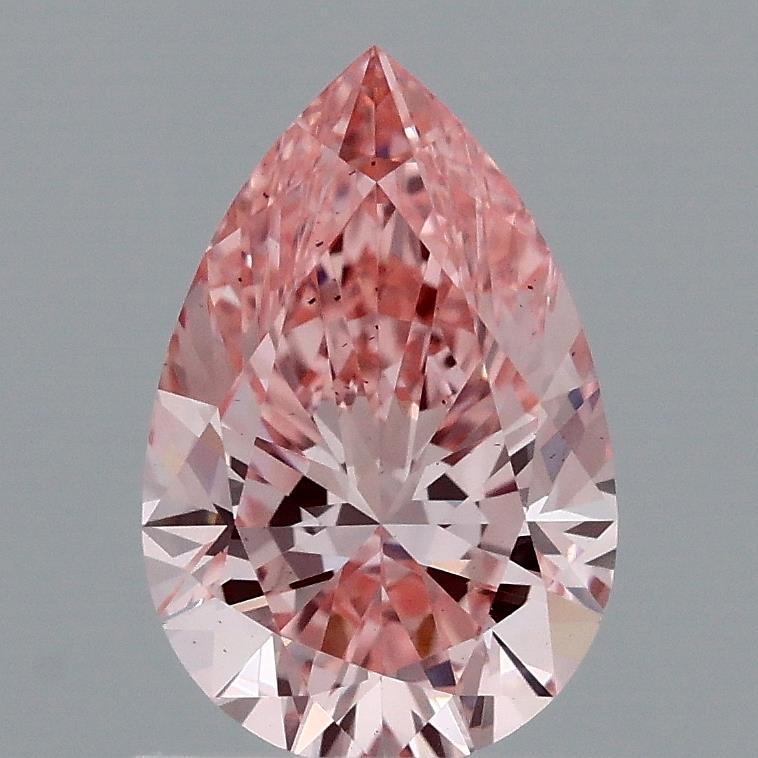 1.02 Ct. Fancy Vivid Pink Pear Lab Grown Diamond