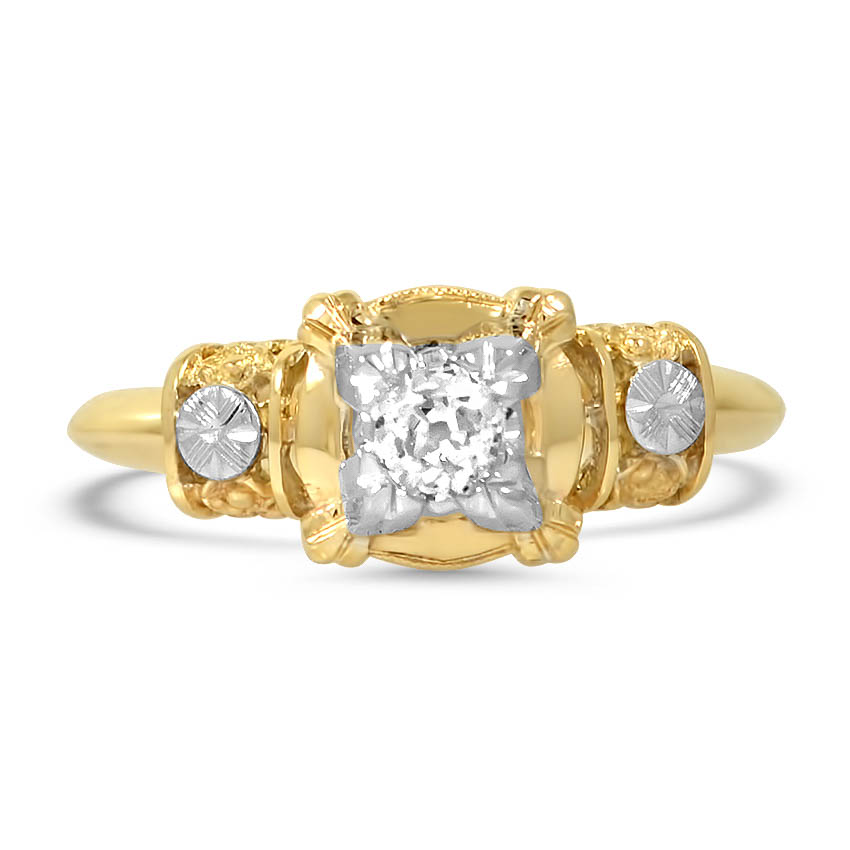 Retro Diamond Vintage Ring