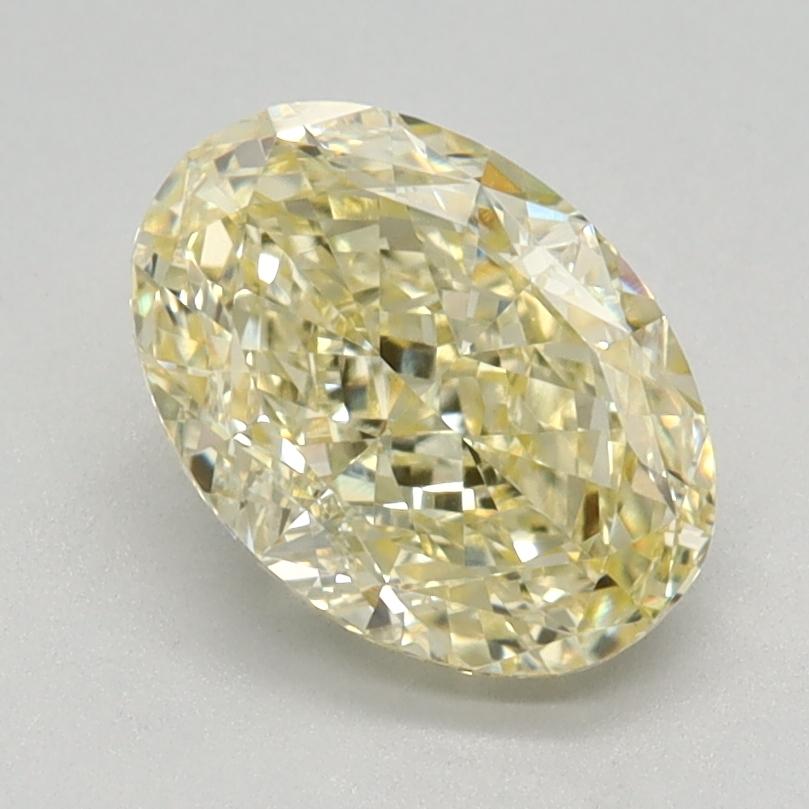 1.36 Ct. Fancy Intense Yellow Oval Lab Grown Diamond
