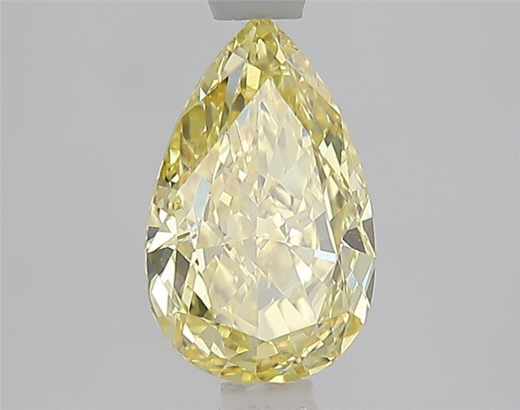 1.55 Ct. Fancy Intense  Yellow Pear Lab Grown Diamond