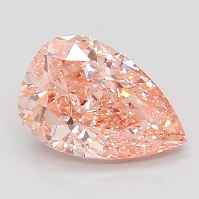 1.79 Ct. Fancy Vivid Pink Pear Lab Grown Diamond