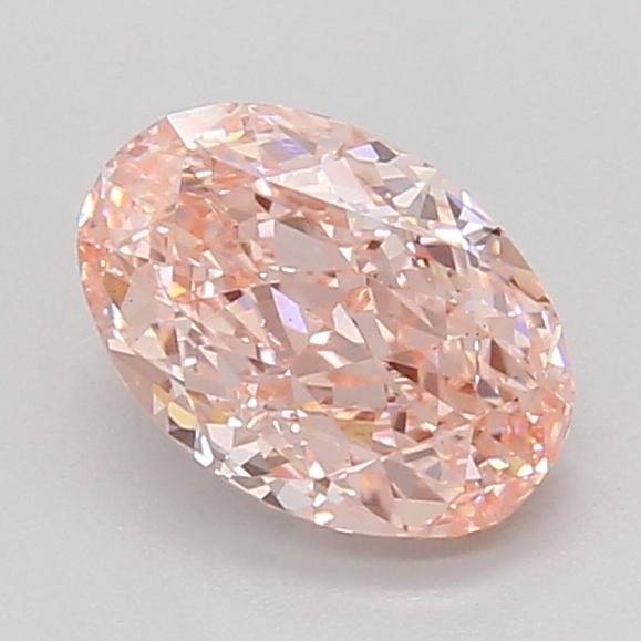 1.52 Ct. Fancy Vivid Pink Oval Lab Grown Diamond