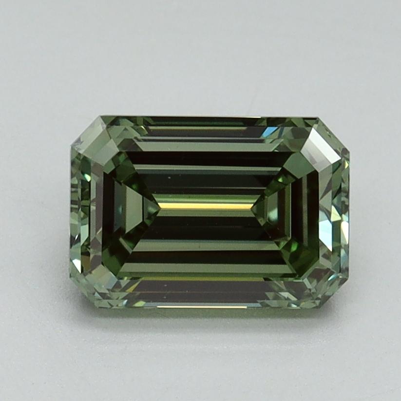 1.50 Ct. Fancy Vivid Green Emerald Lab Grown Diamond