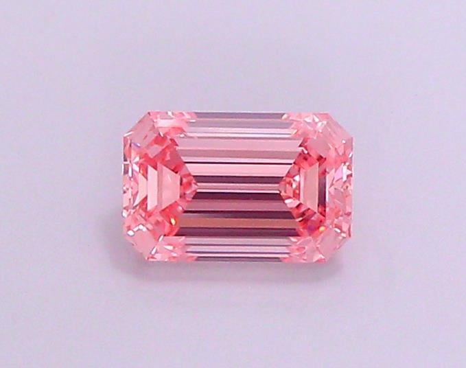 1.01 Ct. Fancy Vivid  Pink Emerald Lab Grown Diamond