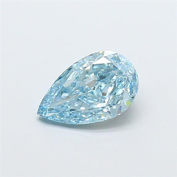 1.01 Ct. Fancy Vivid  Blue Pear Lab Grown Diamond