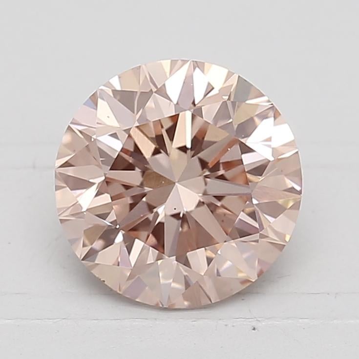2.01 Ct. Fancy Intense Pink Round Lab Grown Diamond