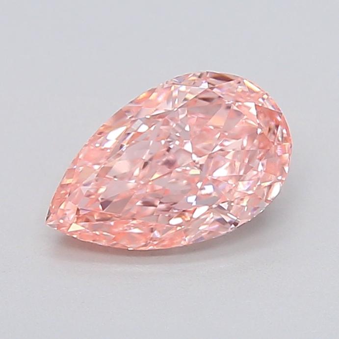 1.13 Ct. Fancy Vivid  Pink Pear Lab Grown Diamond