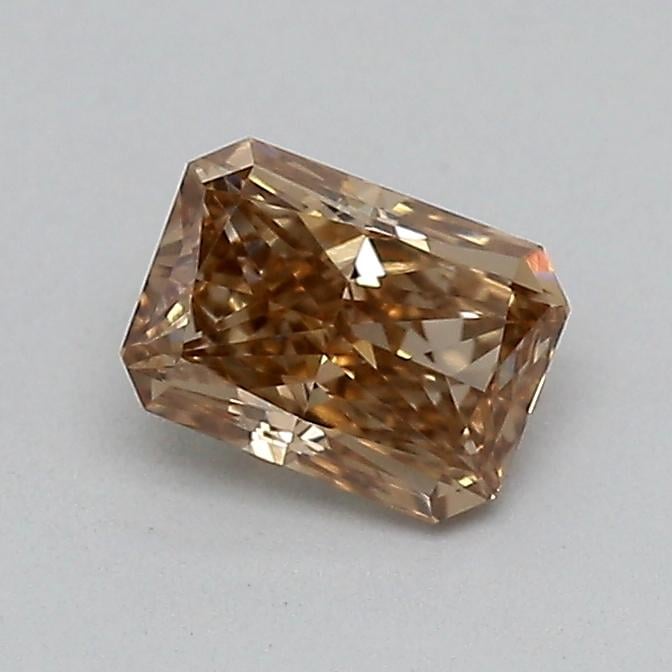0.31 Ct. Light  Brown Radiant Lab Grown Diamond