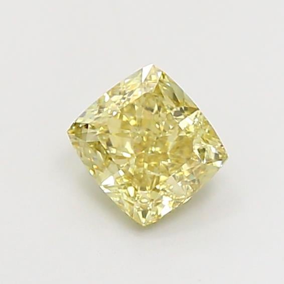 1.07 Ct. Fancy Intense Yellow Cushion Lab Grown Diamond