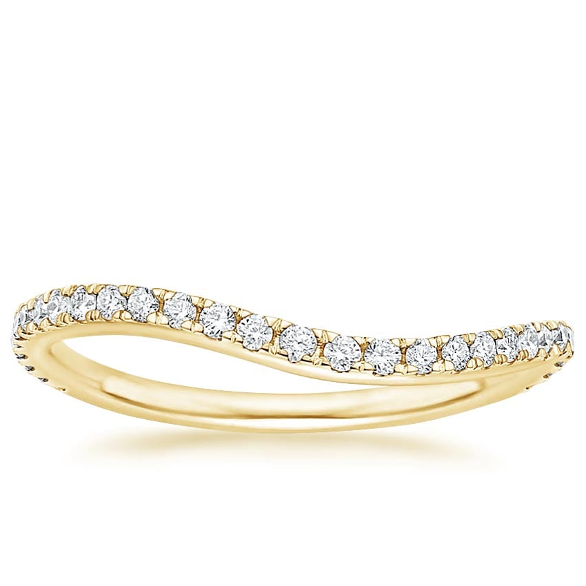 Rose gold diamond engagement ring with surprise diamond details