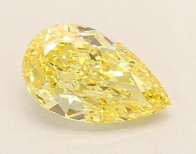 0.93 Ct. Fancy Vivid Pink Pear Lab Grown Diamond