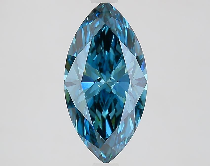 2.07 Ct. Fancy Deep Blue Marquise Lab Grown Diamond