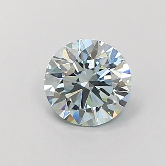 1.10 Ct. Fancy Light Blue Round Lab Grown Diamond