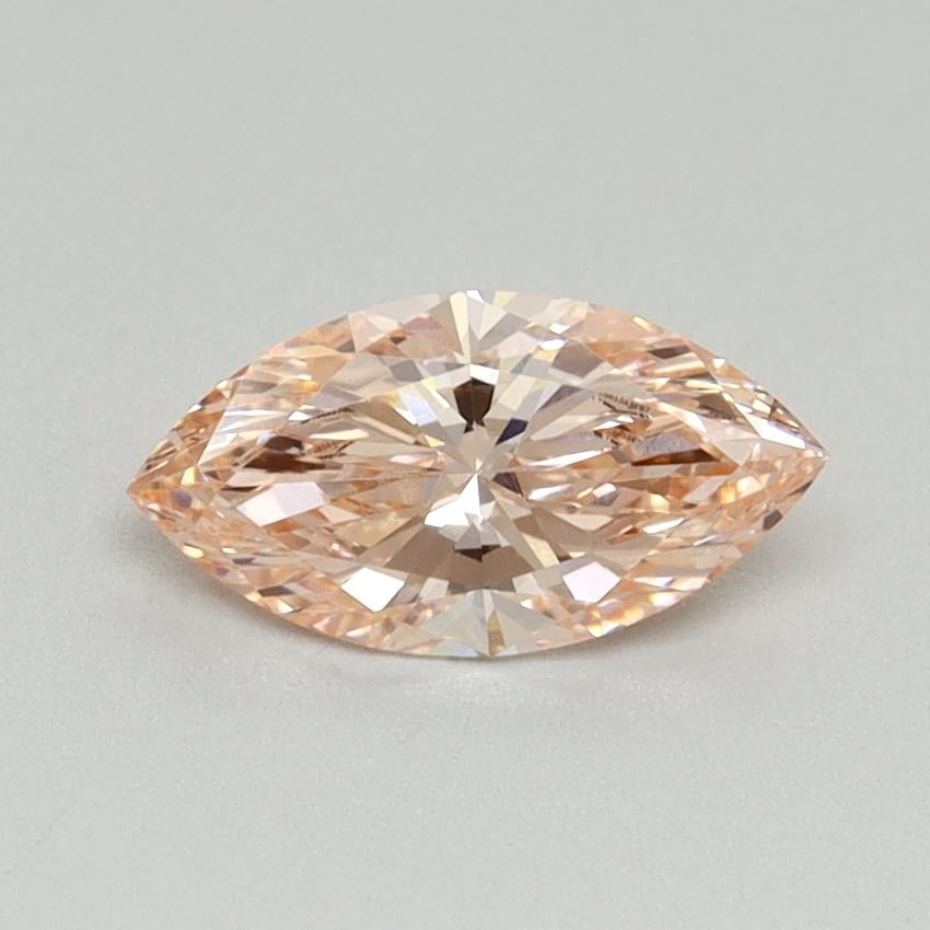 0.73 Ct. Fancy Intense Pink Marquise Lab Grown Diamond