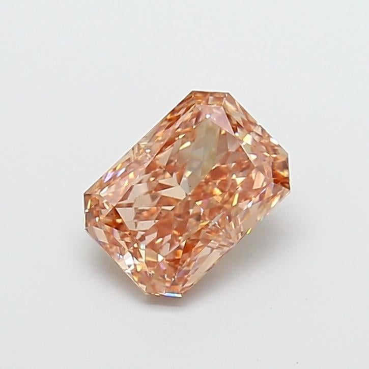 2.53 Ct. Fancy Intense  Pink Radiant Lab Grown Diamond