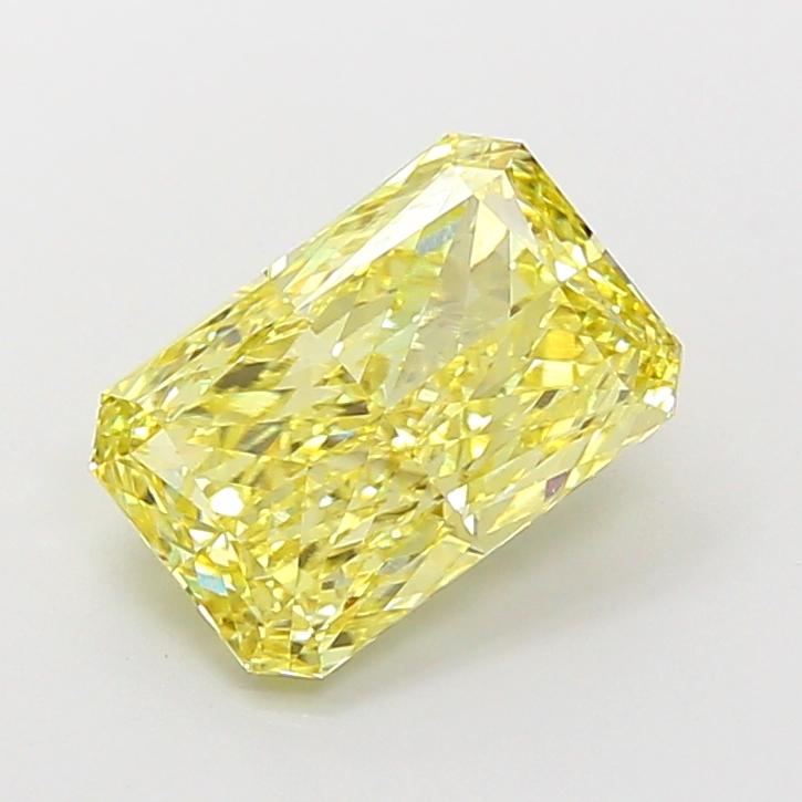 3.03 Ct. Fancy Intense Yellow Radiant Lab Grown Diamond