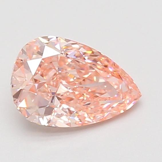1.06 Ct. Fancy Vivid Pink Pear Lab Grown Diamond