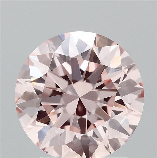 1.54 Ct. Fancy Pink Round Lab Grown Diamond