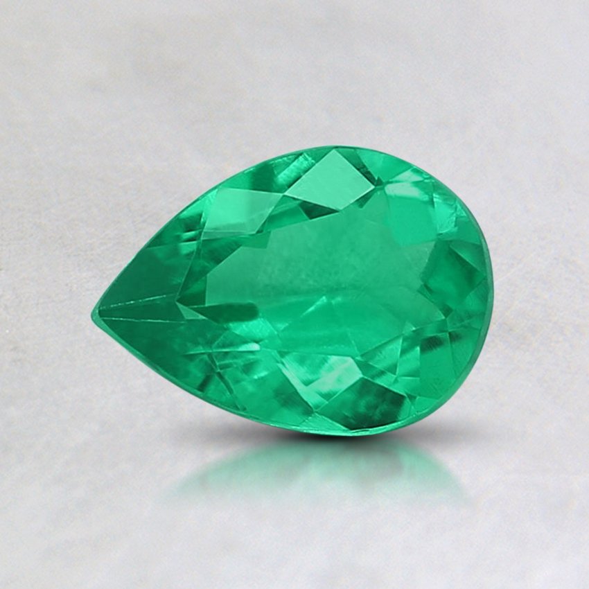 7x5mm Premium Pear Emerald | EMCO7X5PS2