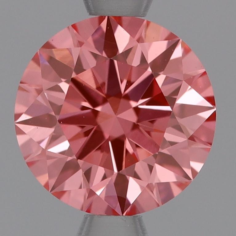 1.05 Ct. Fancy Vivid Pink Round Lab Grown Diamond