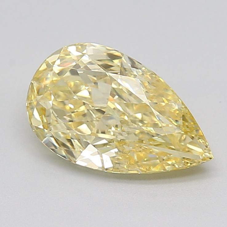 2.75 Ct. Fancy Intense Yellow Pear Lab Grown Diamond
