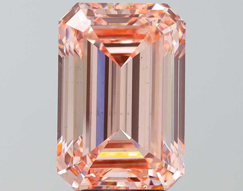 6.20 Ct. Fancy Intense Pink Emerald Lab Grown Diamond