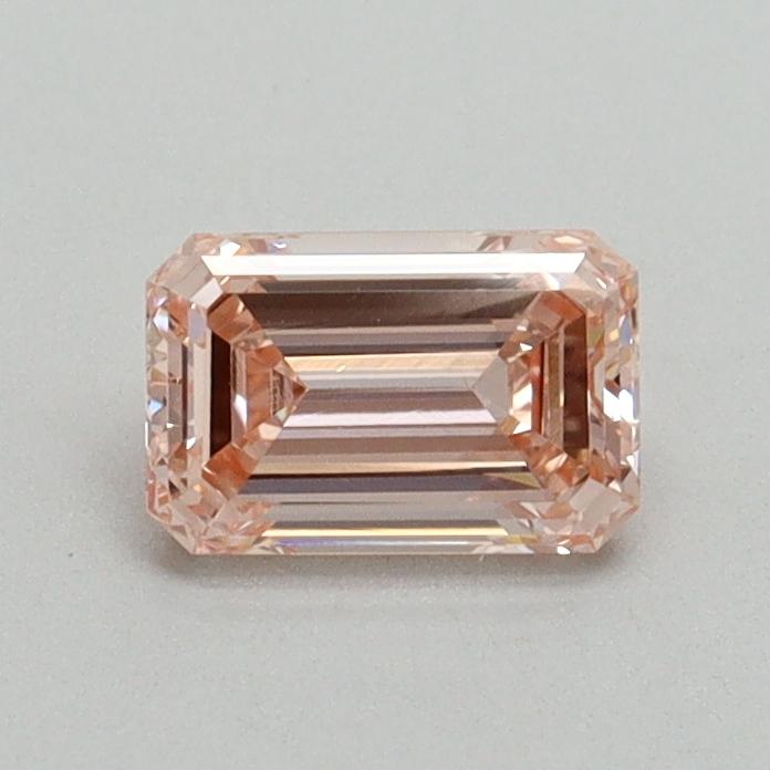 0.59 Ct. Fancy Intense Pink Emerald Lab Grown Diamond