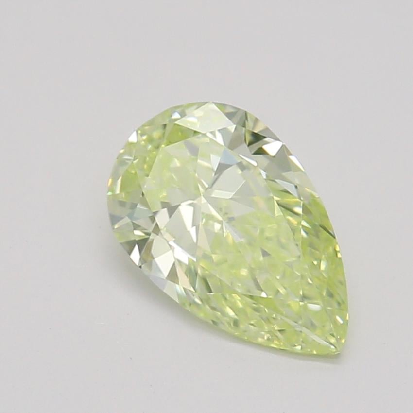 0.52 Ct. Fancy Green-Yellow Pear Diamond
