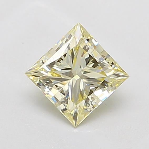 1.03 Ct. Light Yellow Princess Lab Grown Diamond