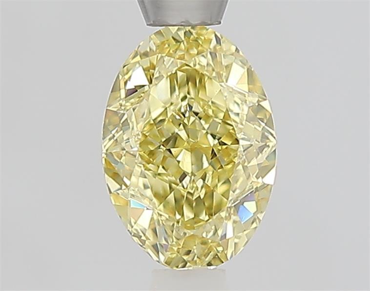 1.06 Ct. Fancy Yellow Oval Lab Grown Diamond