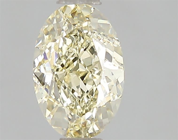 1.54 Ct. Fancy Intense Yellow Oval Lab Grown Diamond