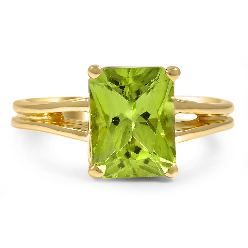 Modern Peridot Vintage Ring