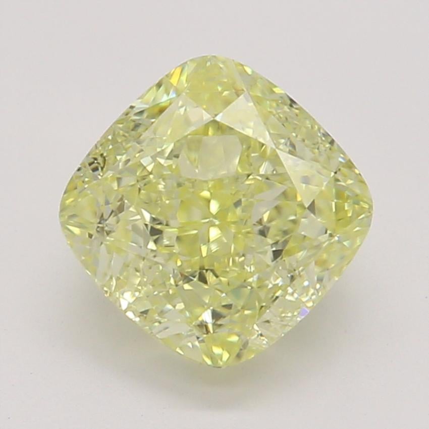 1.03 Ct. Fancy Yellow Cushion Diamond