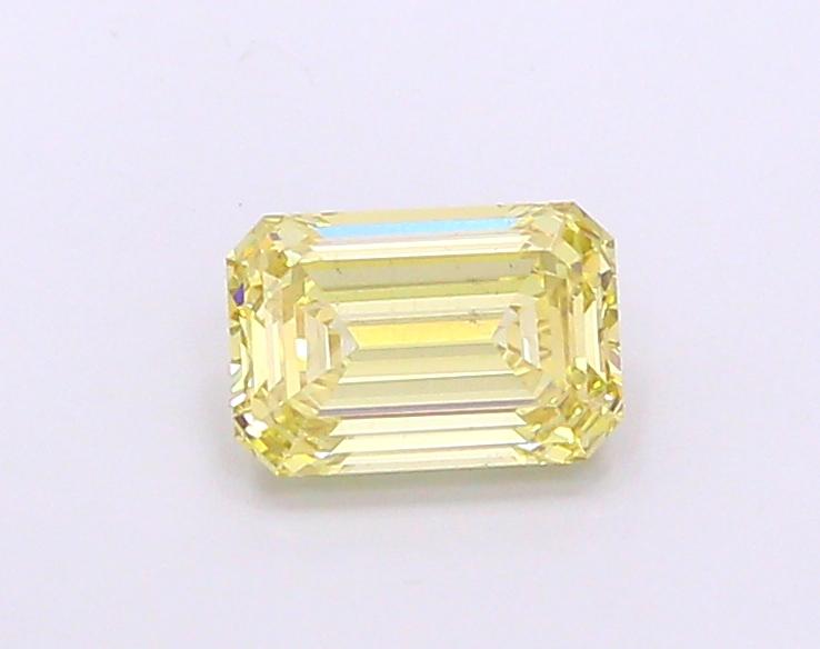 1.54 Ct. Fancy Intense Yellow Emerald Lab Grown Diamond