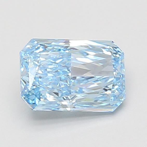 1.05 Ct. Fancy Vivid Blue Radiant Lab Grown Diamond