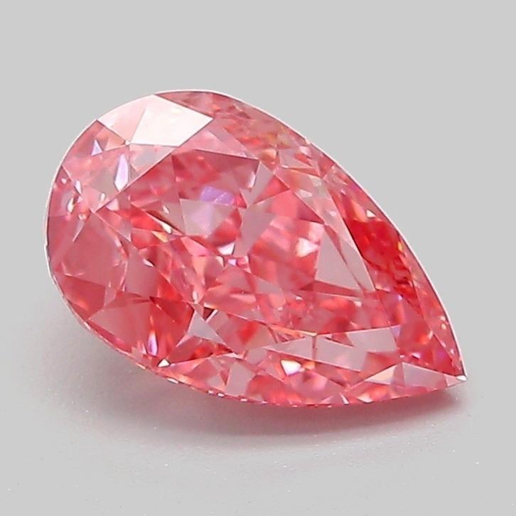 1.46 Ct. Fancy Vivid Pink Pear Lab Grown Diamond