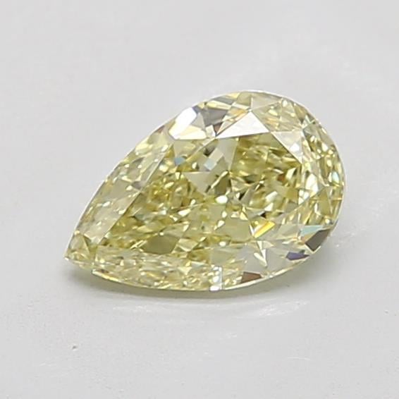 0.99 Ct. Fancy Yellow Pear Lab Grown Diamond