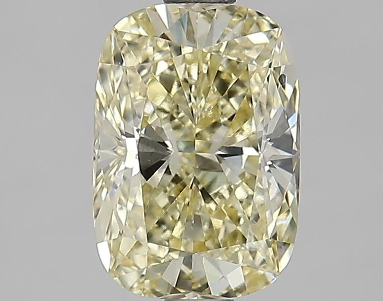 1.67 Ct. Fancy Intense Yellow Cushion Lab Grown Diamond